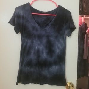 Blue Tie Dye Cotton T-Shirt